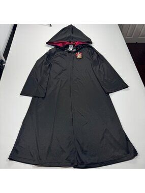 Harry Potter Gryffindor One-Piece Unisex One-Size Black Polyester Robe Costume